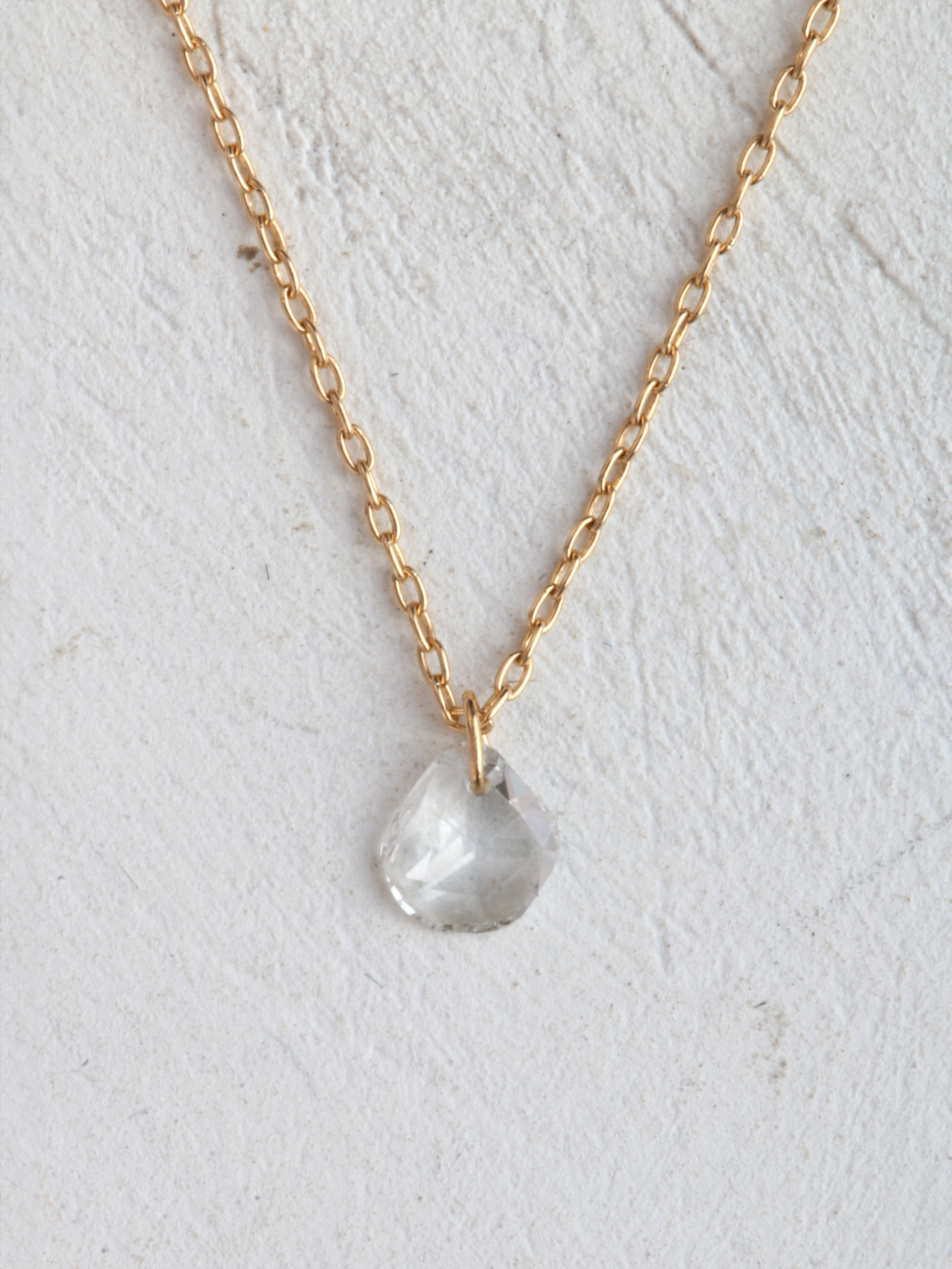 Hole Diamond Necklace nkd48-2 – RAWJE