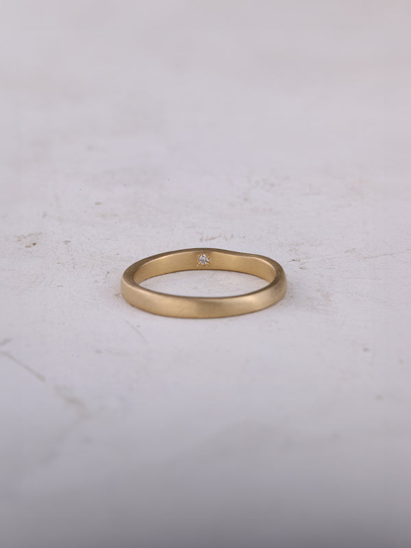 〈Marriage〉Diamond setting on ring