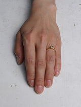 【NEW】HIGH BEZEL DIAMOND RING  rkd198oak