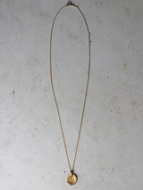 Refine metal Coin Pendant Necklace 61