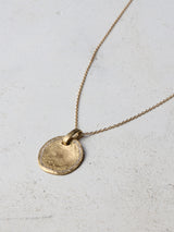 Refine metal Coin Pendant Necklace 61