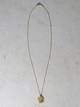 Refine metal Coin Pendant Necklace 66