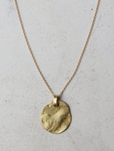 Refine metal Coin Pendant Necklace 66