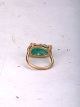 【路面店/ONLINE限定】EMERALD RING rke064oak