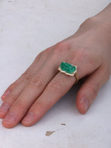 【路面店/ONLINE限定】EMERALD RING rke064oak