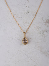 【NEW】Brown Diamond Necklace nkd067oak