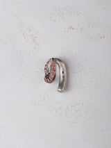 【NEW 路面店/ONLINE限定】空間ピアス  一点物のルビーver.　pcr021oak