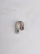 【NEW 路面店/ONLINE限定】空間ピアス  一点物のルビーver.　pcr021oak