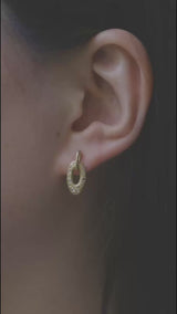 PIERCED EARRINGS Oval Hole Pierce　pkd032oh