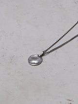Refine metal Coin Pendant Necklace sv3