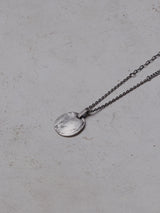 【NEW】Refine metal Coin Pendant Necklace sv4