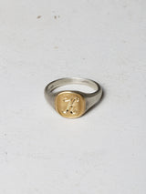 【期間限定販売】Signet Ring K18 and SV~2026/6/21