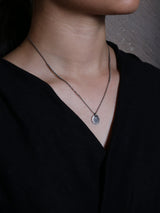 【NEW】Refine metal Coin Pendant Necklace sv9